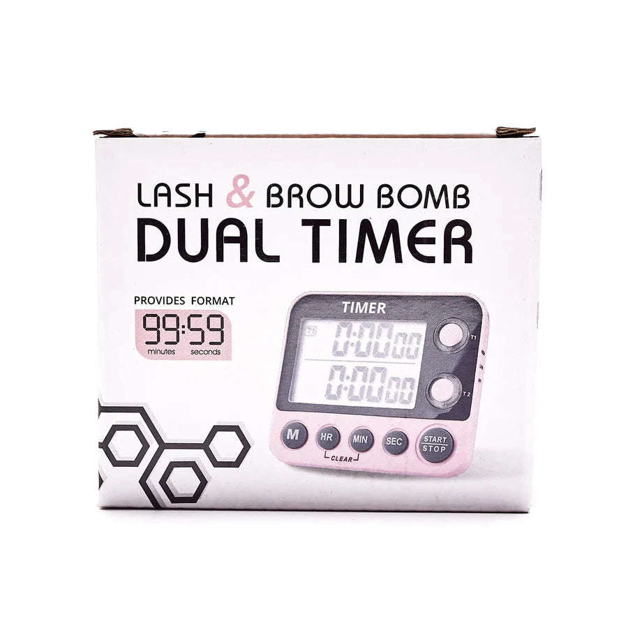 Temporizador Dúo Profesional para Lifting de Pestañas y Cejas