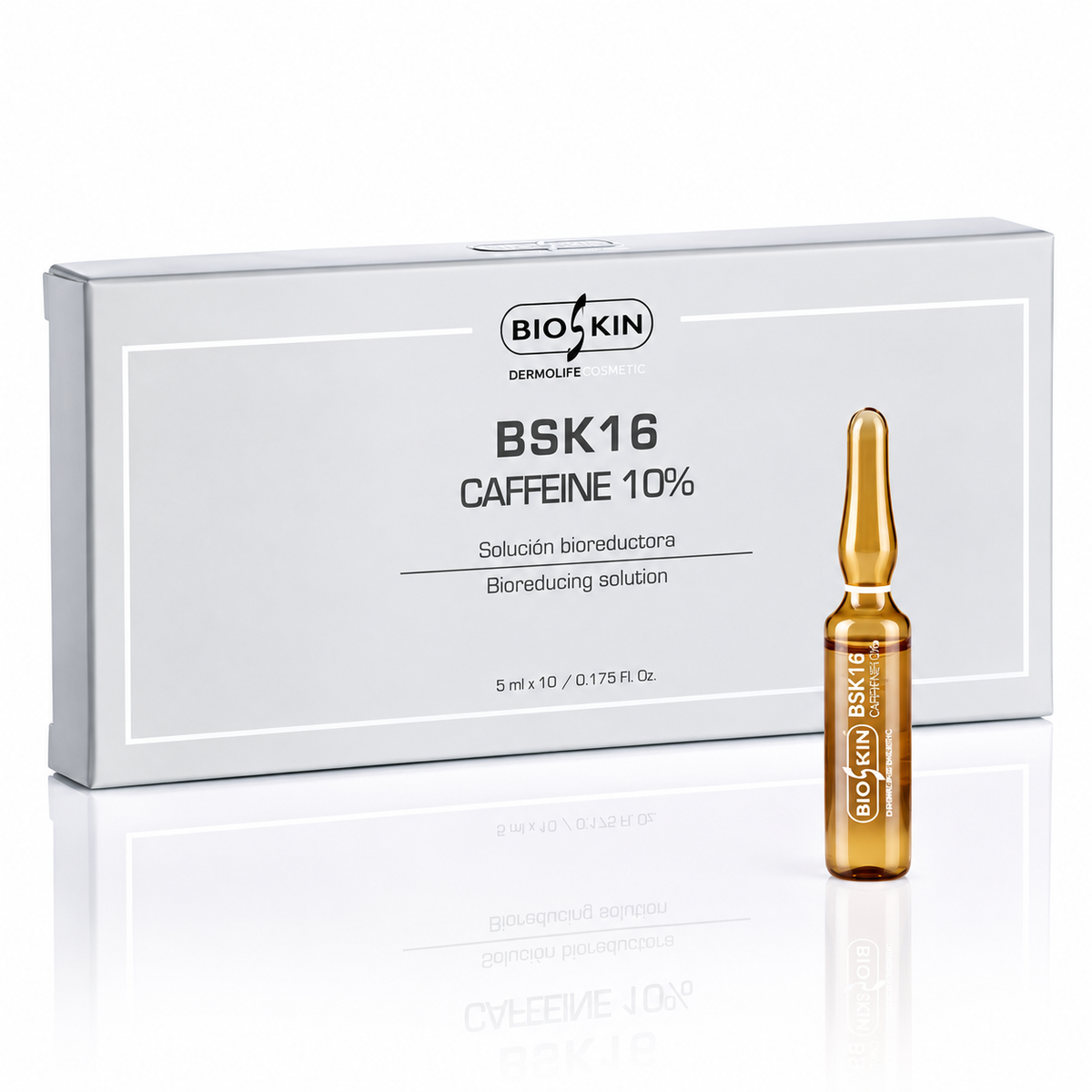 BSK16 CAFFEINE 10%  Solución Bioreductora | 10 x 5 ml