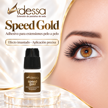 Adessa Speed Gold | Adhesivo pelo a pelo con efecto imantado | 3 g
