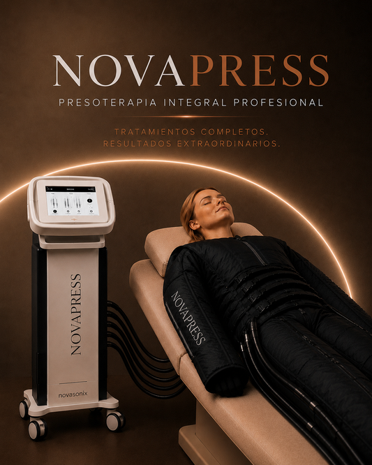 NOVAPRESS | Presoterapia Integral Profesional de 24 Cámaras