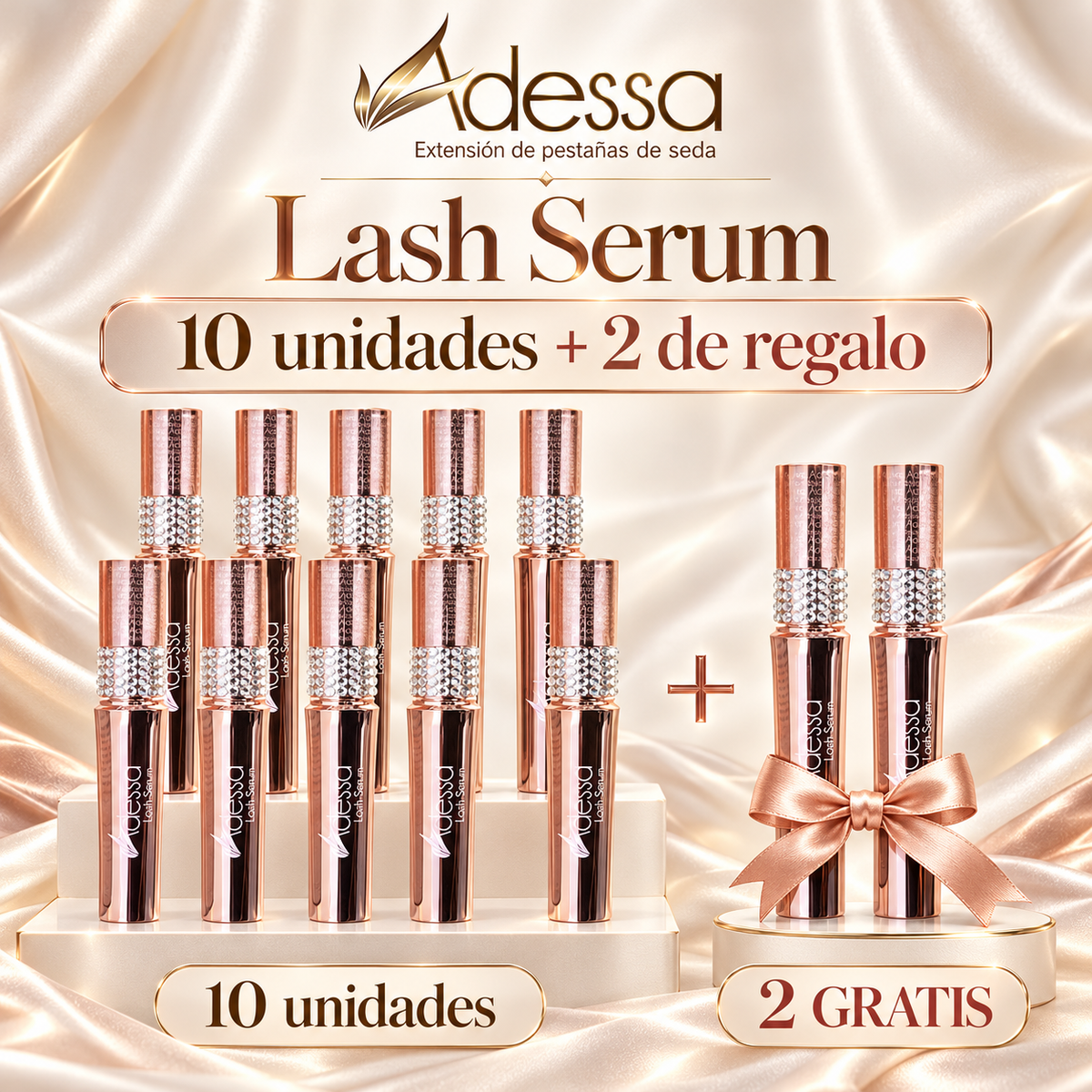 Adessa Lash Serum | Sérum fortalecedor de pestañas | 3 ml