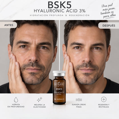 BSK5 HYALURONIC ACID 3% | Hidratación Profunda & Regeneración