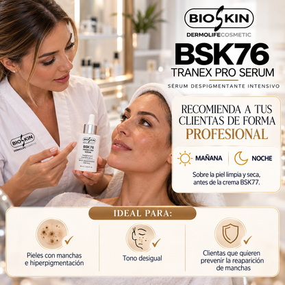 BSK76 TRANEX PRO SERUM | Sérum Facial Intensivo Despigmentante BioSkin 30 ml