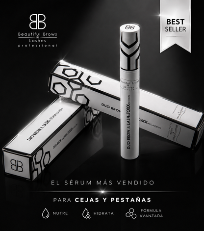 DUO BROW & LASH inTOXXification | Pack Profesional 12 uds. + 🎁 6 NECESERES DE REGALO