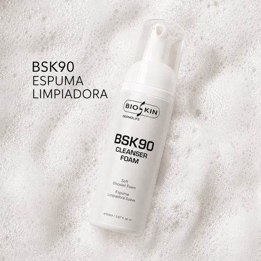 # BSK90 CLEANSER FOAM \| Espuma Limpiadora Suave BioSkin 150 ml