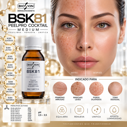 GAMA PEELPRO BIOSKIN | PEELINGS QUÍMICOS PROFESIONALES · 50 ml