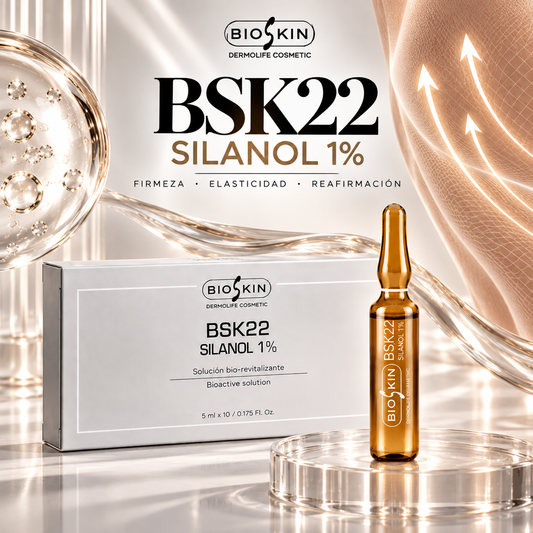 BSK22 SILANOL 1% · Solución Bio-Revitalizante | 10u. x 5 ml