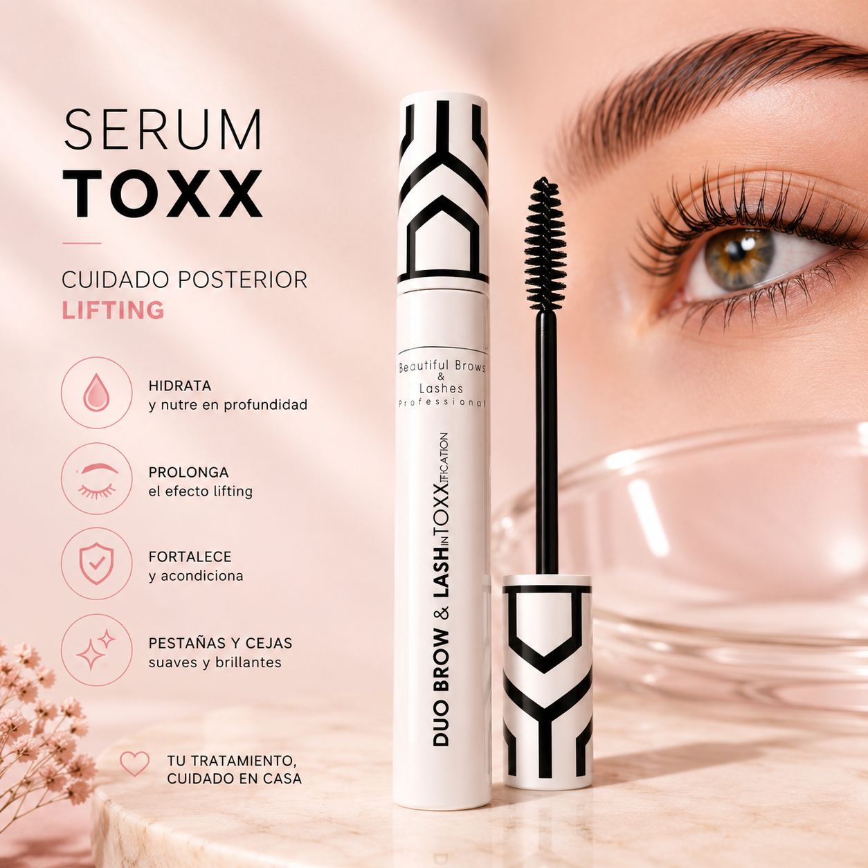 Sérum Post Laminado para Pestañas y Cejas