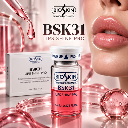 BSK31 Lips Shine Pro | Tratamiento Profesional de Volumen e Hidratación Labial