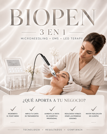 BIOPEN 3 en 1 Microneedling