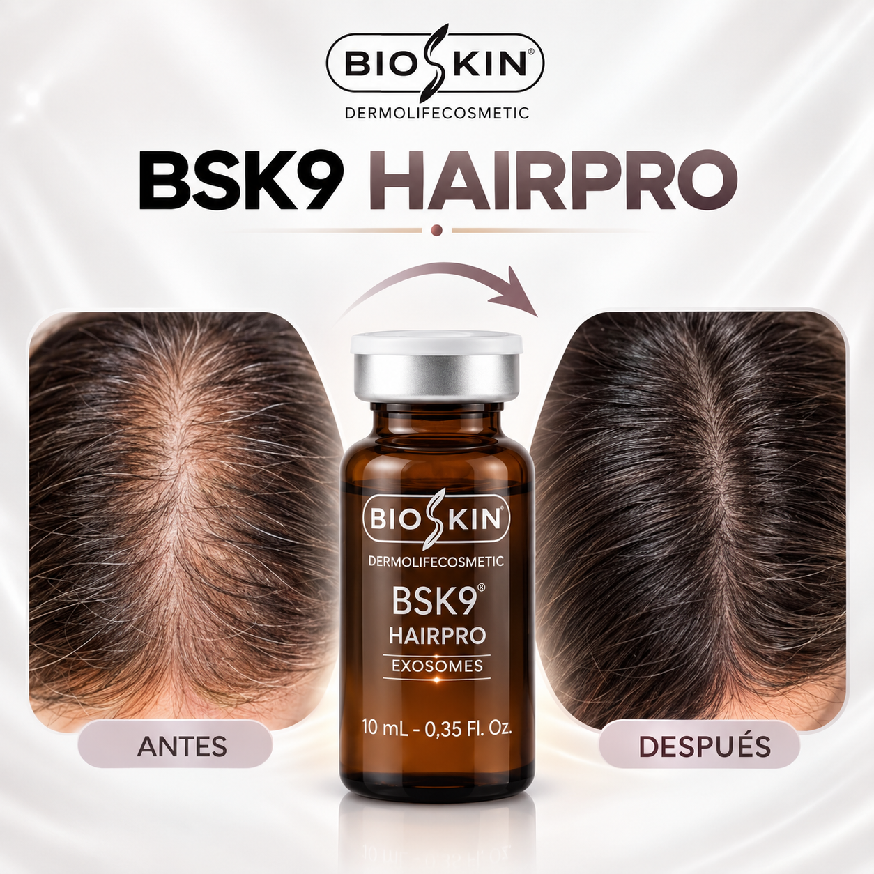 BSK9 HAIRPRO EXOSOMES | Revitalización y fortalecimiento capilar profesional