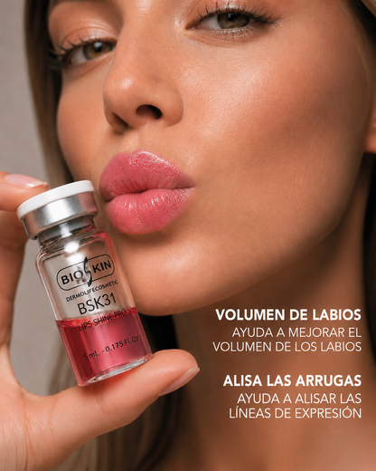 BSK31 Lips Shine Pro | Tratamiento Profesional de Volumen e Hidratación Labial