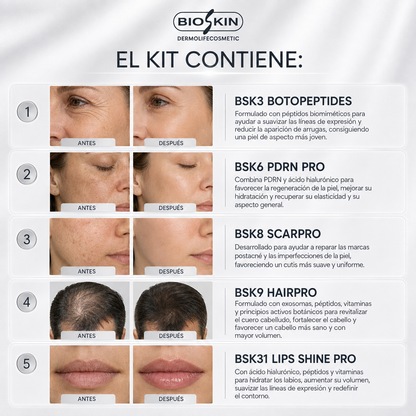 BSK PRO-KIT 2 | 5 viales profesionales en un solo kit