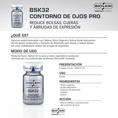 BSK32 EYE PRO CONTOUR | Contorno de Ojos Profesional Antiedad