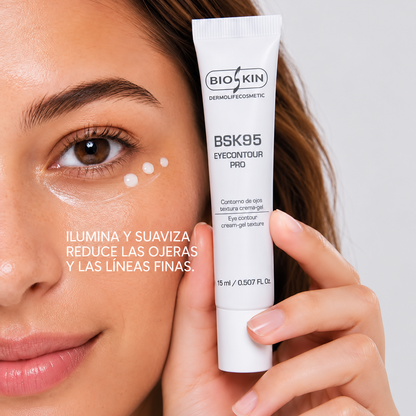 BSK95 EYE-CONTOUR PRO · Contorno de ojos para bolsas, ojeras y arrugas · 15 ml