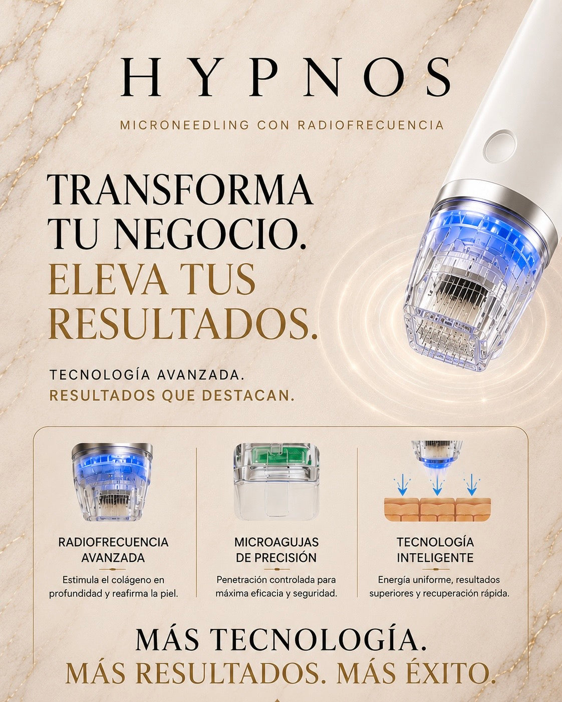 HYPNOS microneedling + radiofrecuencia