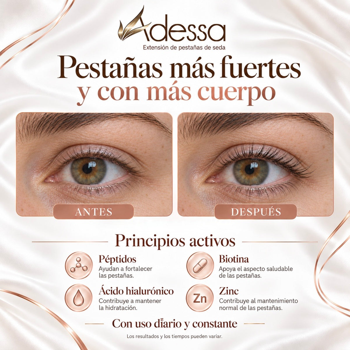 Adessa Lash Serum | Sérum fortalecedor de pestañas | 3 ml