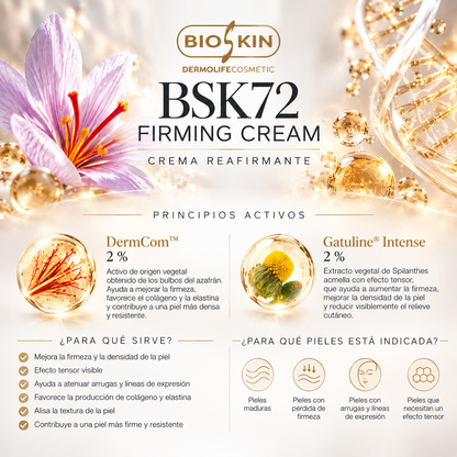 BSK72 FIRMING CREAM | Crema Reafirmante Facial BioSkin 50 ml