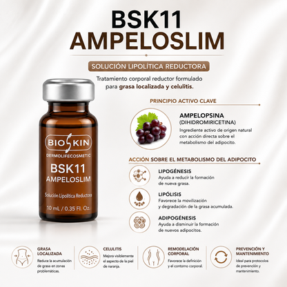 BSK11 AMPELOSLIM | Tratamiento reductor para grasa localizada y remodelación corporal