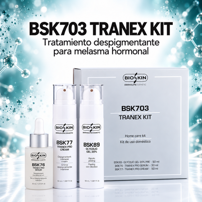 BSK703 Tranex Kit | Tratamiento despigmentante facial para melasma hormonal