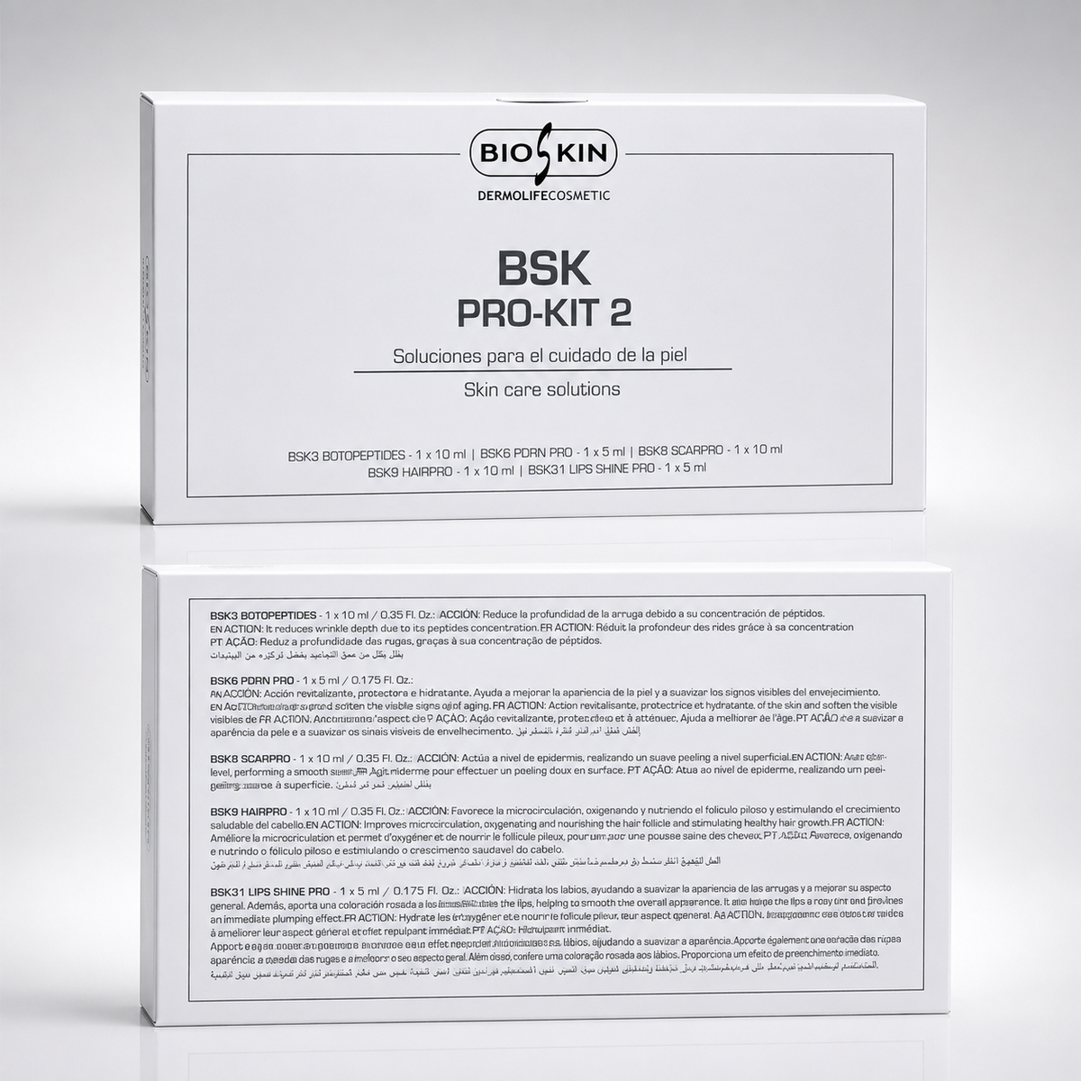 BSK PRO-KIT 2 | 5 viales profesionales en un solo kit