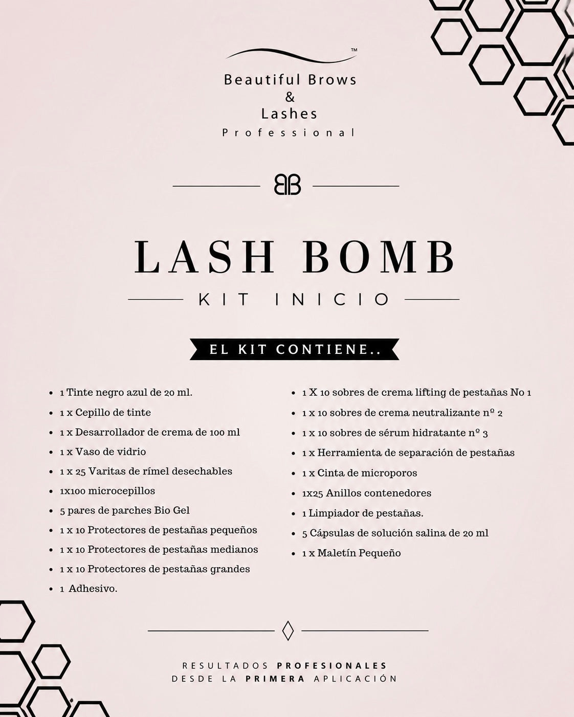 LASH BOMB Kit inicio