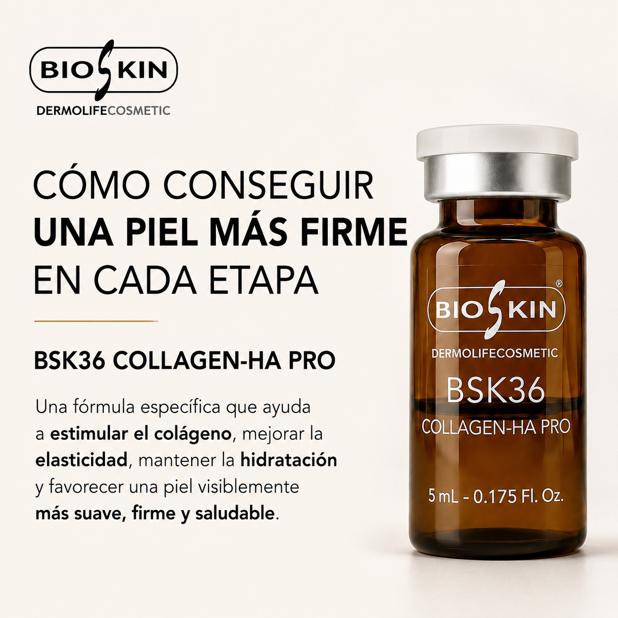 BSK36 COLLAGEN-HA PRO | Booster de Colágeno, Firmeza y Regeneración Facial