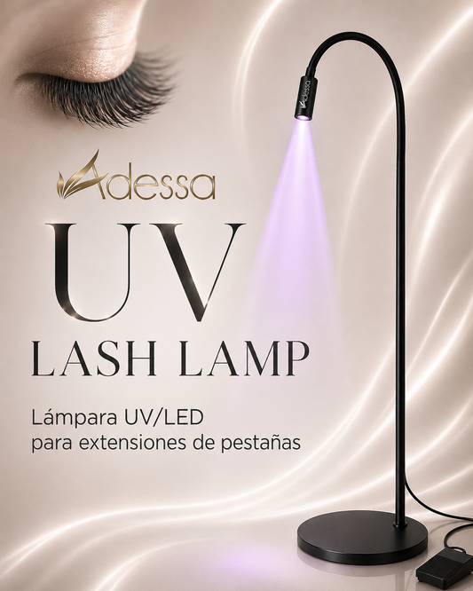 ADESSA UV LASH LAMP | Lámpara UV/LED para extensiones de pestañas