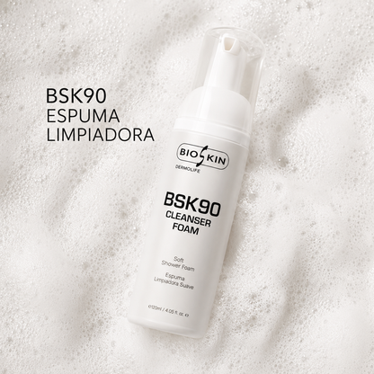# BSK90 CLEANSER FOAM \| Espuma Limpiadora Suave BioSkin 150 ml