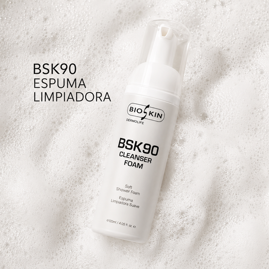 # BSK90 CLEANSER FOAM \| Espuma Limpiadora Suave BioSkin 150 ml