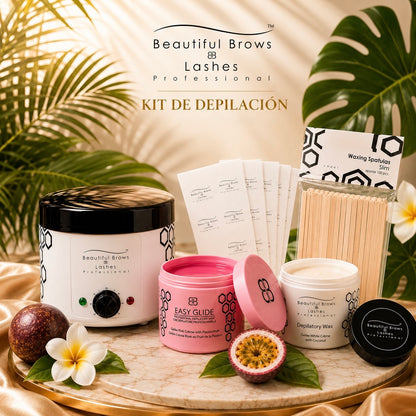 Kit Profesional de Depilación para Cejas y Rostro BBL