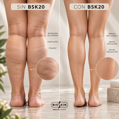 BSK20 MELILOTO + RUTINA | Solución drenante profesional / 10u. 5ml