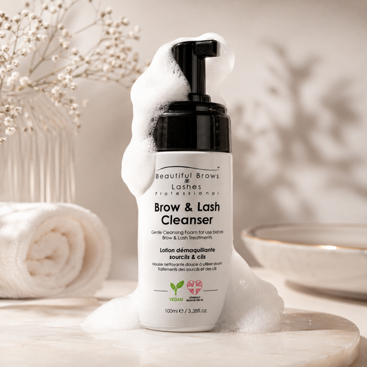 Espuma Limpiadora para Cejas y Pestañas Profesional