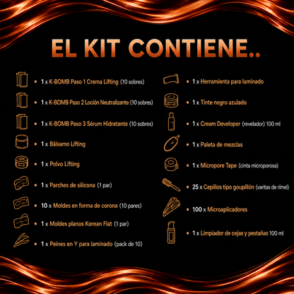 KOREAN LIFT KIT DE INICIO | Lifting Koreano para pestañas y cejas