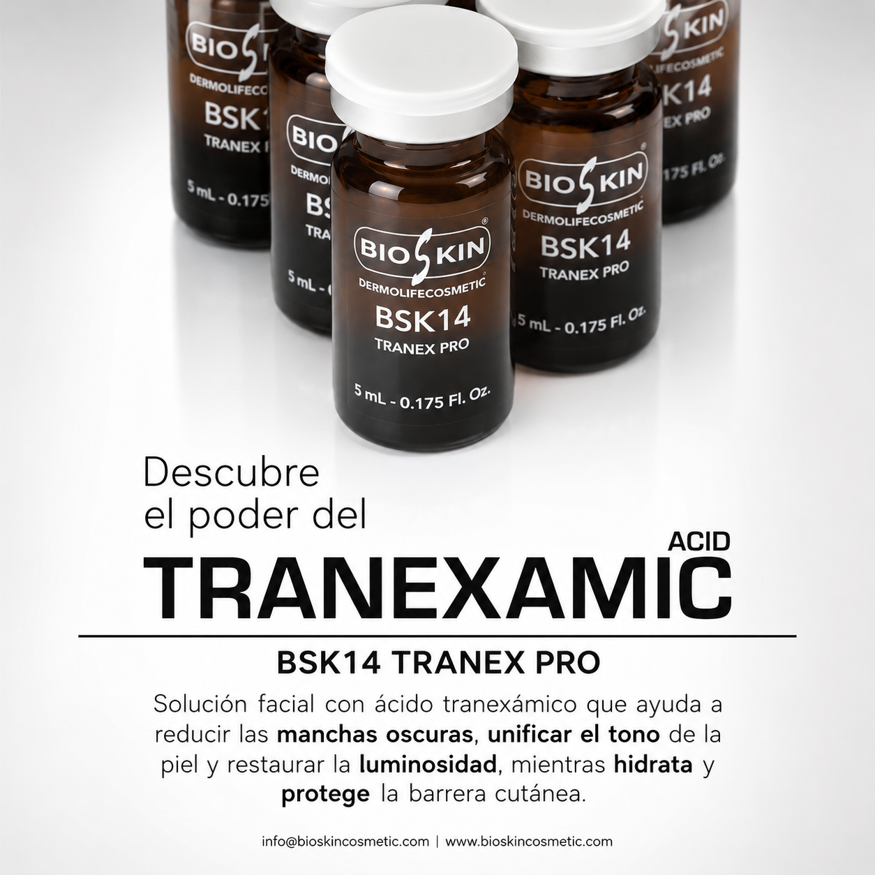 BSK14 TRANEX PRO | Solución Despigmentante Profesional con Ácido Tranexámico