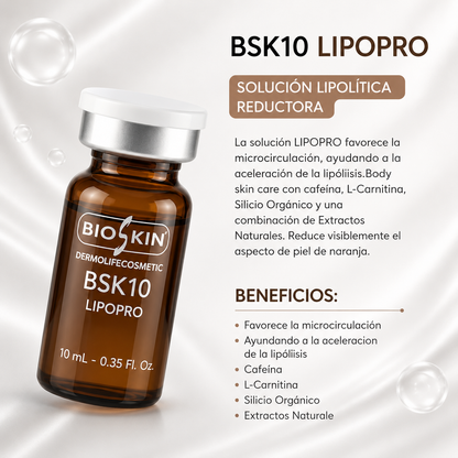 BSK10 LIPOPRO | Tratamiento corporal lipolítico para grasa localizada y remodelación