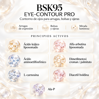 BSK95 EYE-CONTOUR PRO · Contorno de ojos para bolsas, ojeras y arrugas · 15 ml