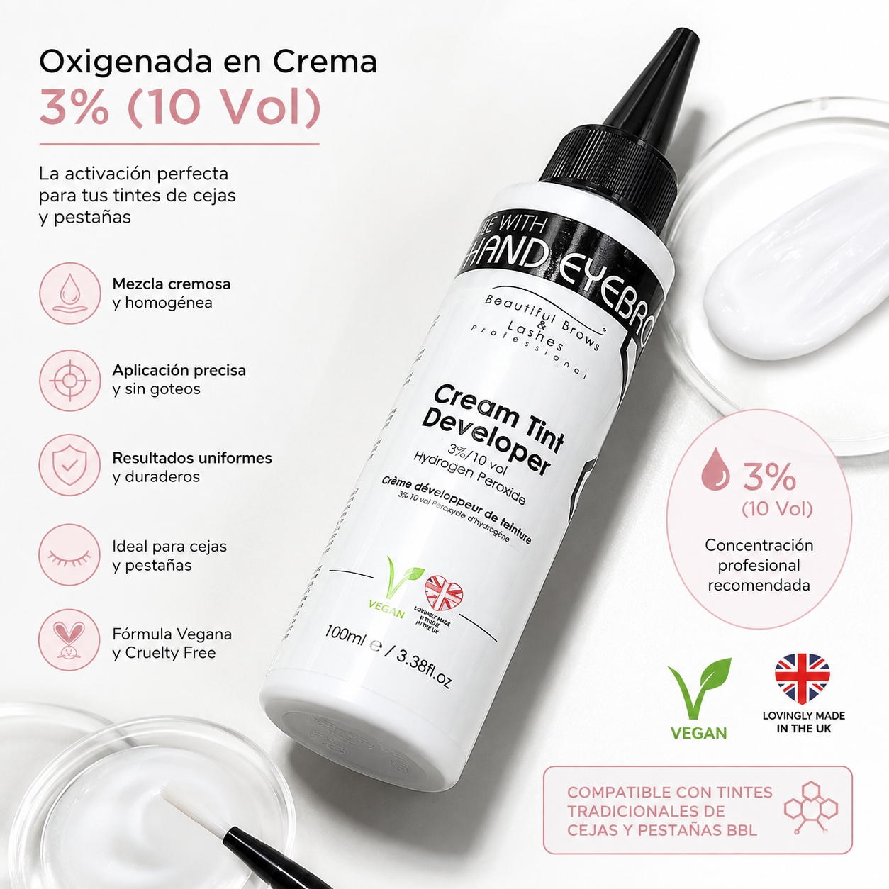 Oxigenada en Crema 3% (10 Vol) BBL