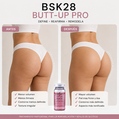 BSK28 BUTT-UP PRO | Remodelación, firmeza y definición de glúteos