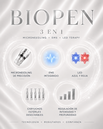 BIOPEN 3 en 1 Microneedling
