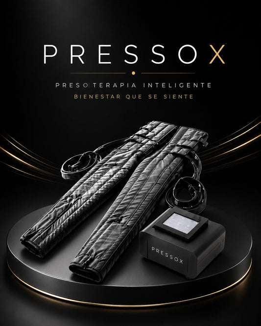 PRESSOX™ | Presoterapia Inteligente para Remodelación Corporal y Drenaje Linfático