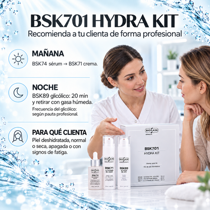 BSK701 Hydra Kit | Kit de hidratación facial intensiva y luminosidad