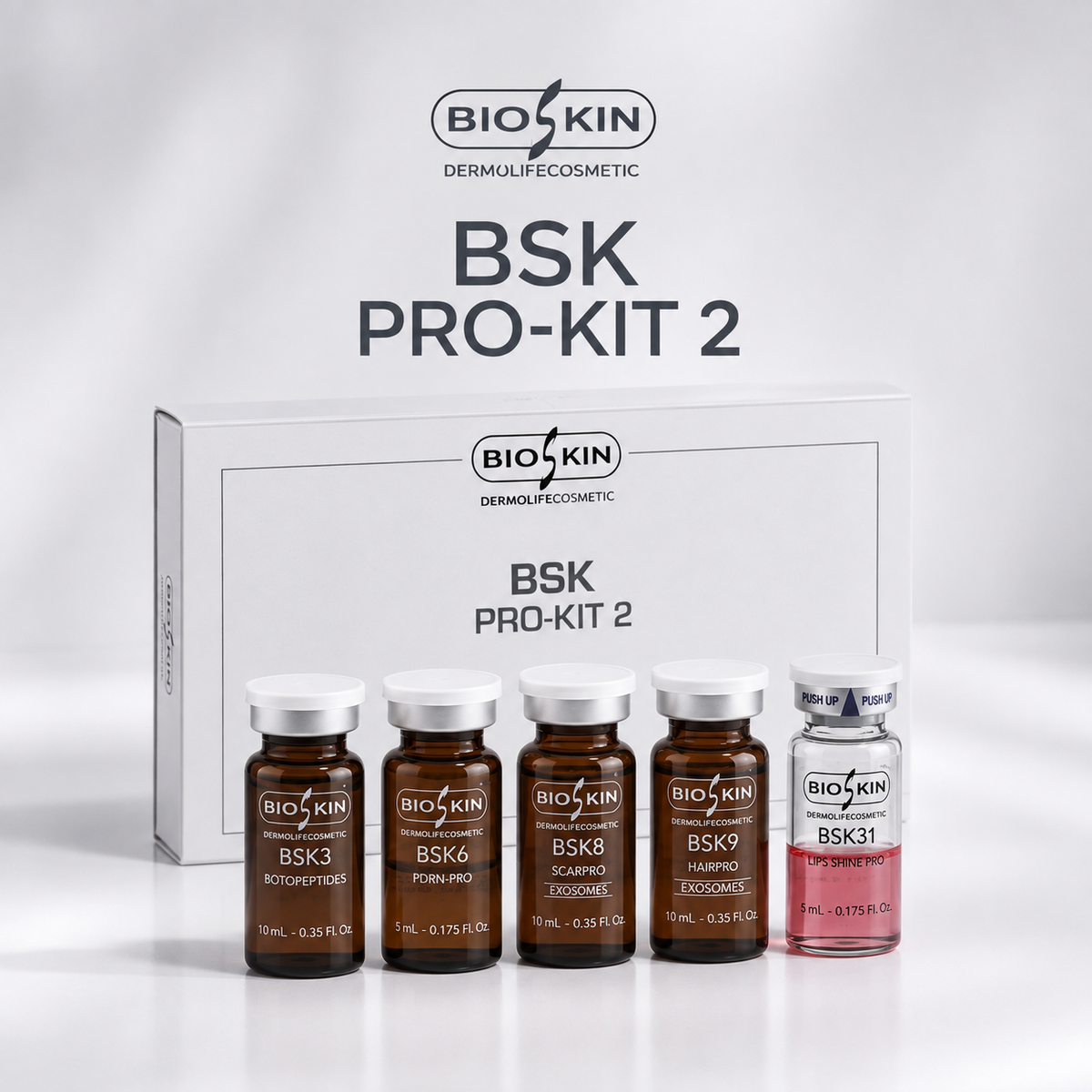 BSK PRO-KIT 2 | 5 viales profesionales en un solo kit