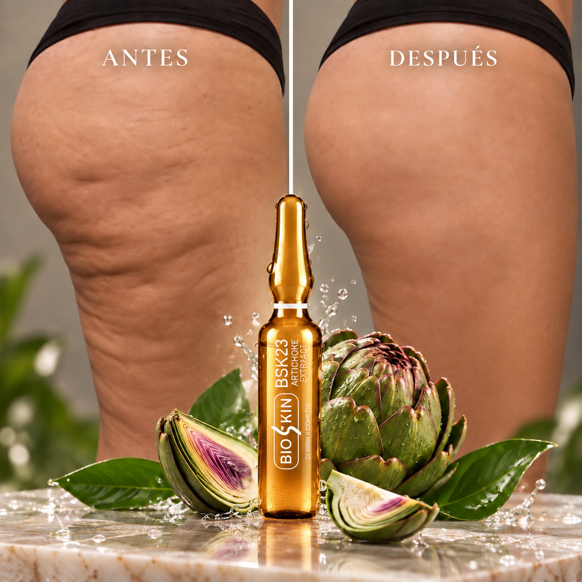 BSK23 ARTICHOKE EXTRACT | Solución detoxificante · Drena · Purifica | 10u. × 5 ml