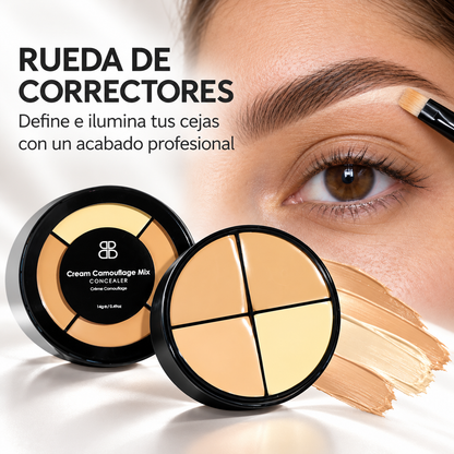 Rueda de correctores para definir e iluminar cejas | Beautiful Brows & Lashes