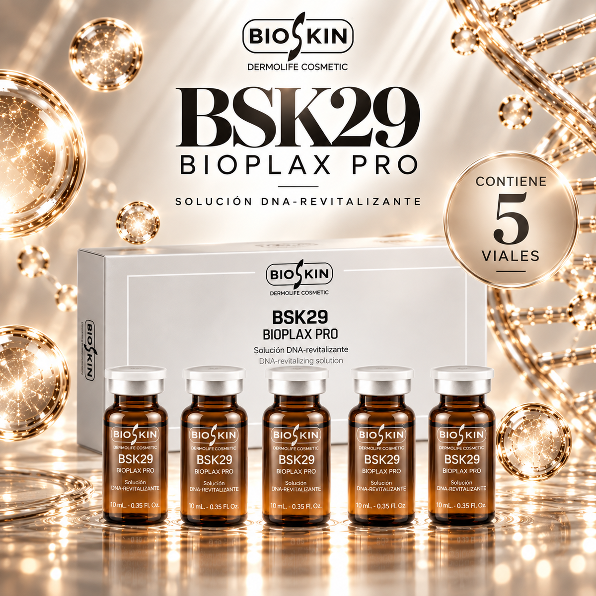 BSK29 BIOPLAX PRO | ADN de Salmón para Revitalizar e Hidratar la Piel