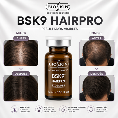 BSK9 HAIRPRO EXOSOMES | Revitalización y fortalecimiento capilar profesional