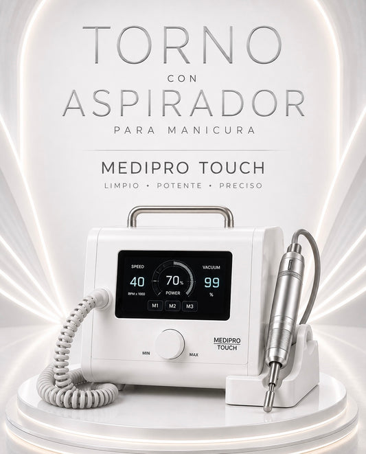 Torno con Aspirador para Manicura | Medipro Touch