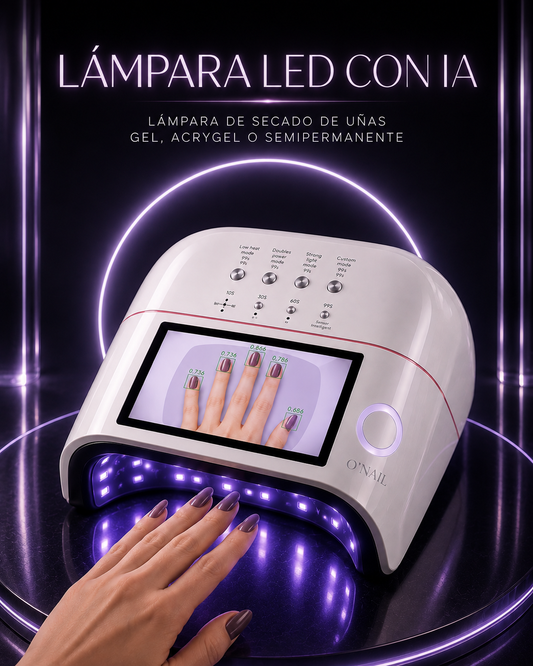 Lámpara LED Inteligente con IA | Cámara Biométrica y Pantalla Multimedia