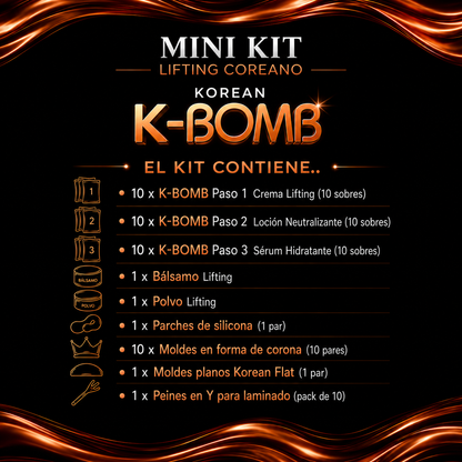 KOREAN LIFT mini kit | Lifting Koreano para pestañas y cejas